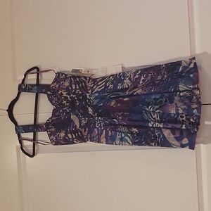 Donna Ricco summer dress silk cotton blend